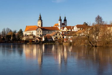 Telc, Unesco dünya mirası bölgesi, Güney Moravya, Çek Cumhuriyeti.