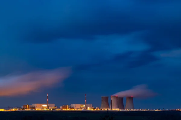 Central Nuclear Dukovany Região Vysocina República Checa — Fotografia de Stock