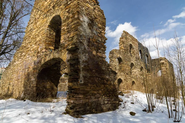 Järnverk Kol Kovarska Krusne Hory Tjeckien — Stockfoto