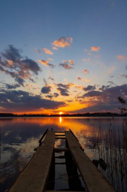 Rezabinec göleti, Güney Bohemya, Çek Cumhuriyeti
