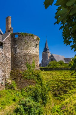 Chateau du Plessis Mace, Pays de la Loire, Fransa