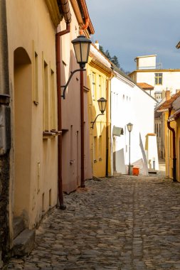 Trebic kasabası, UNESCO sitesi, (Orta Avrupa 'daki Yahudi cemaatinin en eski Orta Çağ yerleşimi), Moravya, Çek Cumhuriyeti