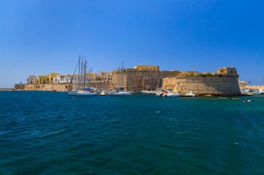 Eski şehir Gelibolu, Lecce, Apulia, İtalya