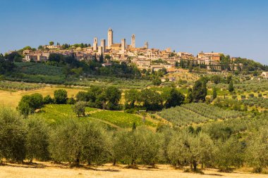 San Gimignano, UNESCO sitesi, Toskana, İtalya