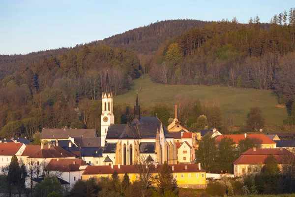 Vyšebrodské Cisterciácké Opatství Jižních Čechách Česká Republika — Stock fotografie