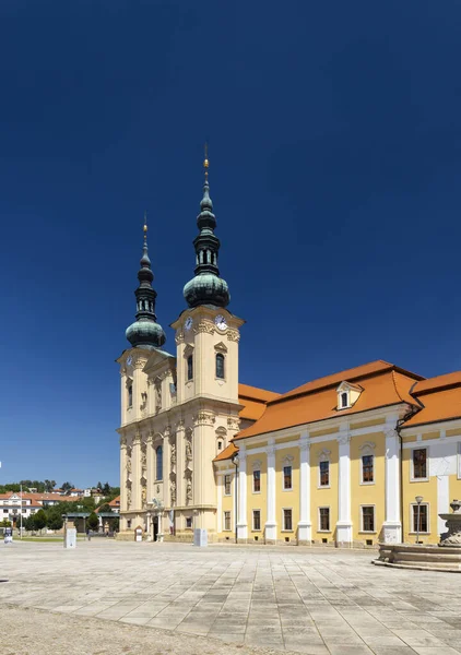 Bazilika Nanebevzetí Panny Marie Cyrila Metoděje Velehrad Česká Republika — Stock fotografie