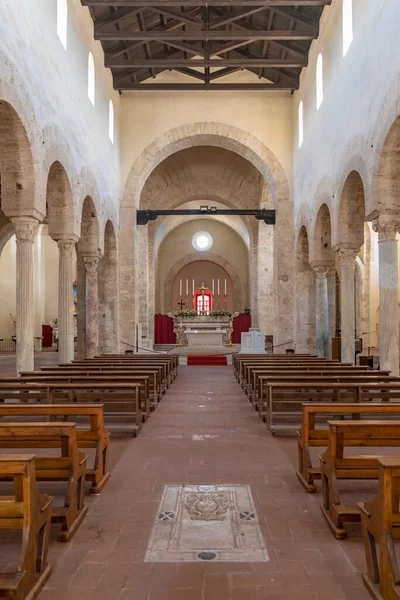 Kathedraal Van Santa Maria Gerace Calabrië Italië — Stockfoto