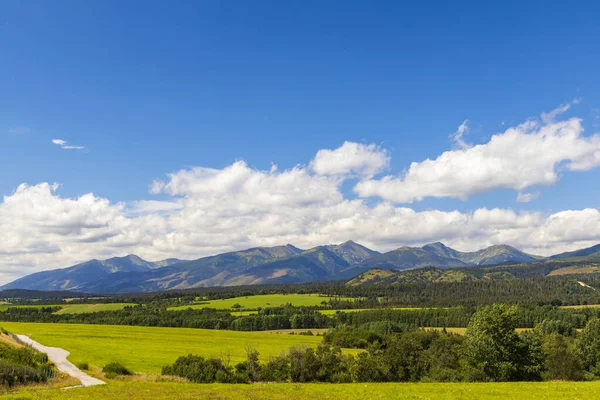 Höga Tatra Sommaren Slovakien — Stockfoto