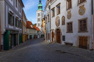 Cesky Krumlov eski kasaba, UNESCO sitesi, Güney Bohemya, Çek Cumhuriyeti