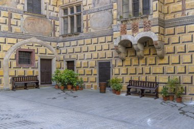 Cesky Krumlov catle, UNESCO sitesi, Güney Bohemya, Çek Cumhuriyeti