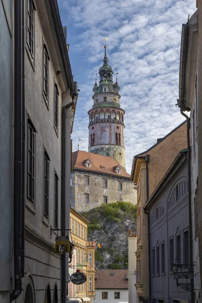 Vieille Ville Cesky Krumlov Site Unesco Bohême Sud République Tchèque — Photo