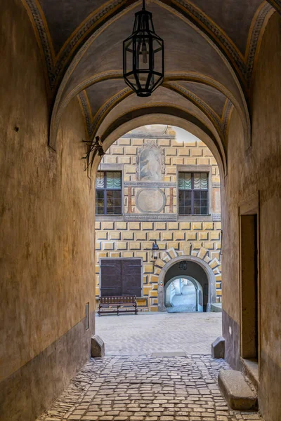 Cesky Krumlov Catle Site Unesco Boêmia Sul República Checa — Fotografia de Stock