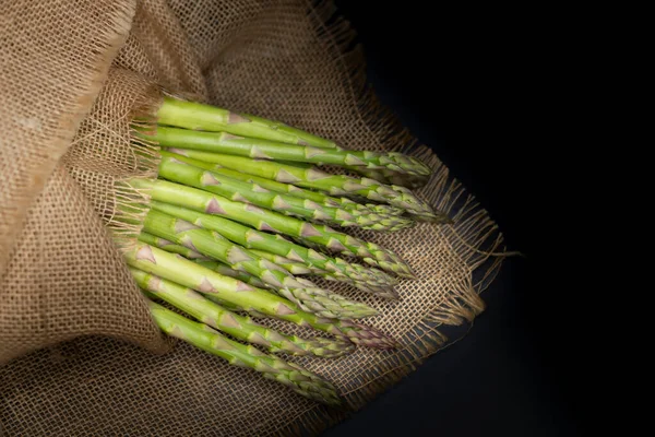 Still Life Fresh Green Asparagus — Stock Photo, Image