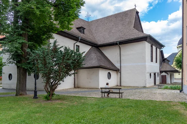 Unesco Monument Kezmarok Church Holy Trinity Slovakia — Stock Photo, Image