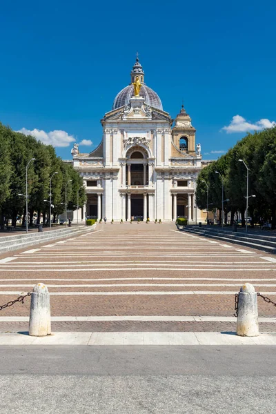 Basilica Santa Maria Degli Angeli Assisi Province Perugia Umbria Region — Stock Photo, Image