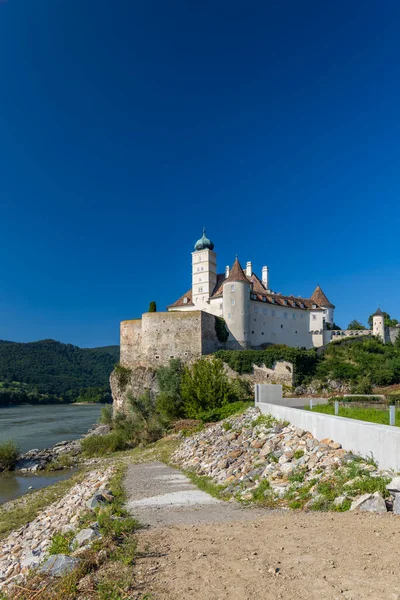 Κάστρο Schonbuhel Από 12Ο Αιώνα Στο Δούναβη Κάτω Αυστρία Αυστρία — Φωτογραφία Αρχείου