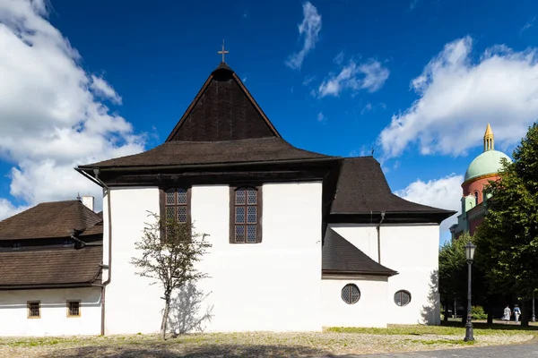Igreja Santíssima Trindade Site Unesco Kezmarok Eslováquia — Fotografia de Stock