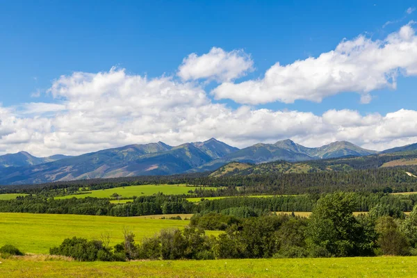 Höga Tatra Sommaren Slovakien — Stockfoto