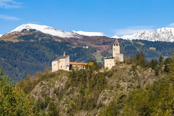 Sprechenstein Kalesi Güney Tyrol Talya — Stok fotoğraf