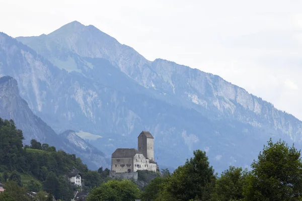 Castillo Sargans Cantón Gallen Suiza —  Fotos de Stock