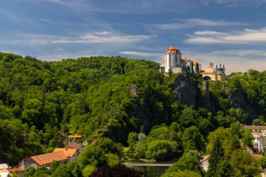 Vranov nad Dyji kalesi, Znojmo bölgesi, Güney Moravya, Çek Cumhuriyeti