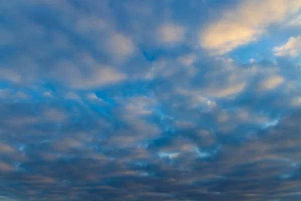 Hermoso Cielo Con Nube Antes Del Atardecer — Foto de Stock