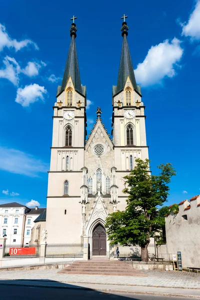 Igreja Abadia Admont Estilo Neo Gótico Admont Estíria Áustria — Fotografia de Stock