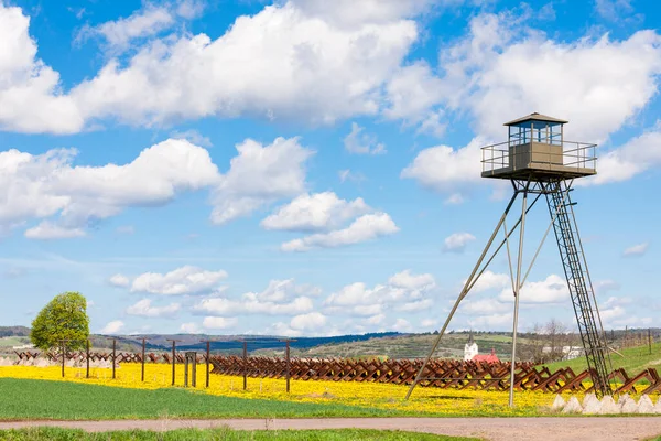 Rests Iron Curtain Satov Southern Moravia Czech Republic — Stock Photo, Image