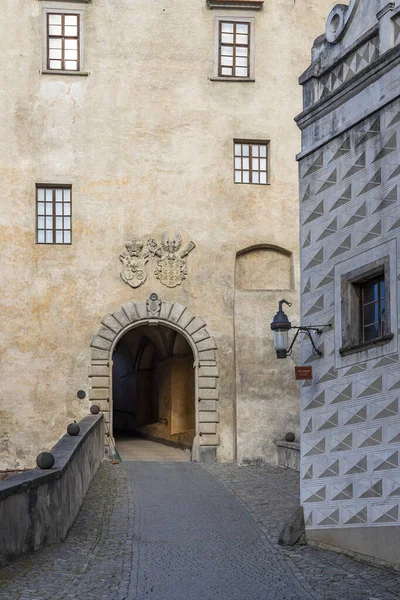 Cesky Krumlov Catle Unesco Южная Чехия — стоковое фото