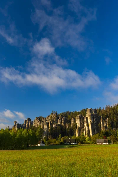 Teplice Adrspach Rocks Bohême Orientale République Tchèque — Photo