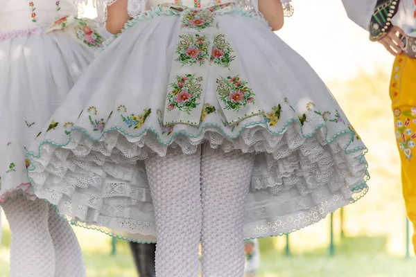 民俗衣装 ラコヴィツェ 南モラヴィア チェコ共和国 — ストック写真