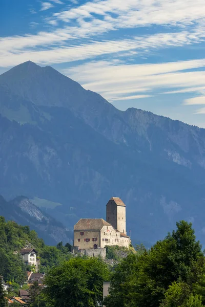 Castillo Sargans Cantón Gallen Suiza —  Fotos de Stock