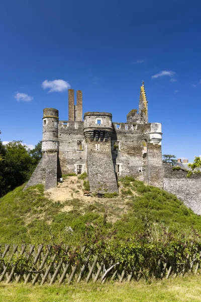 Chateau Plessis Mace Pays Loire Fransa — Stok fotoğraf