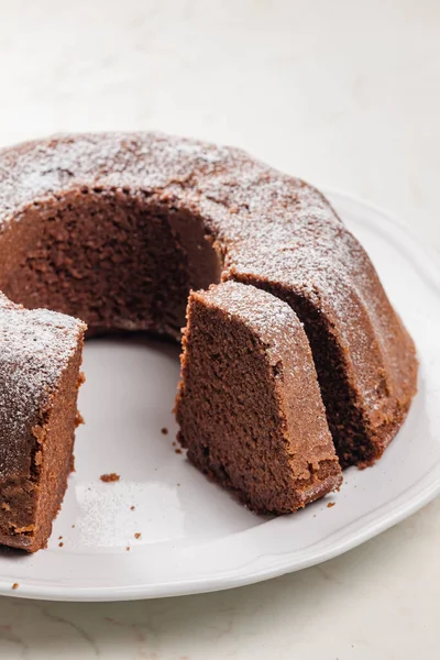 Dessert Kallas Babovka Tjeckiska — Stockfoto