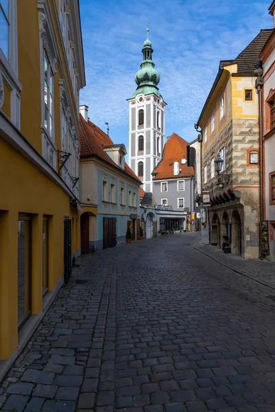 Cesky Krumlov Gamla Stan Unesco Plats Södra Böhmen Tjeckien — Stockfoto