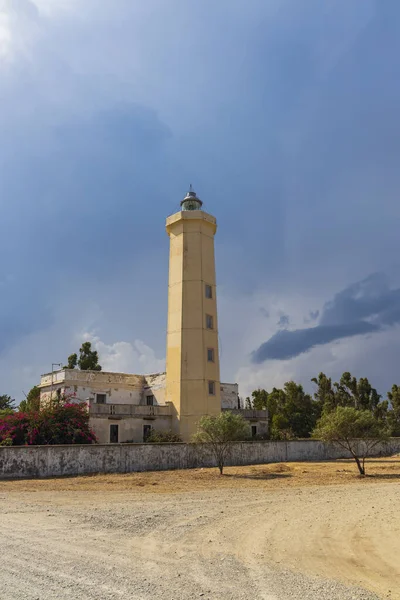 Lighthousei Punta Alice Στην Επαρχία Cosenza Καλαβρία Ιταλία — Φωτογραφία Αρχείου