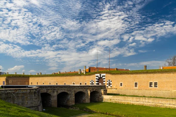 Malá Pevnost Pomník Obětem Světové Války Terezín Severní Čechy Česká — Stock fotografie