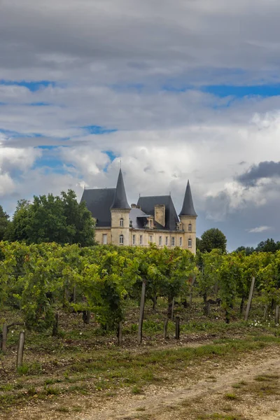 Chateau Pichon Longueville Baron Medoc Francia — Foto de Stock
