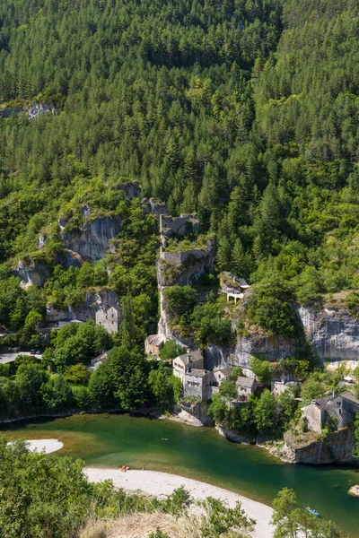 Gorges du Tarn, Occitania bölgesi, Aveyron bölümü, Fransa