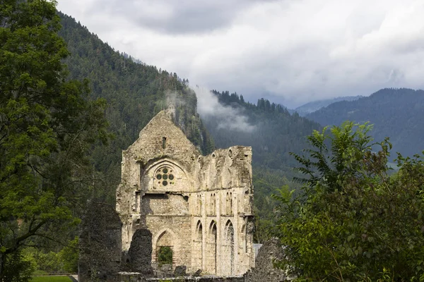 Aulps Abbey Saint Jean Aulps Aulps Valley Haute Savoie France — 图库照片