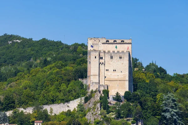 Tour Crest Chateau Crest Drome Departement Francia — Foto Stock