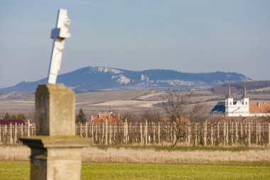 Wullersdorf 'taki kilise, Hollabrunn bölgesi, Aşağı Avusturya, Avusturya