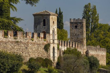 Castello di Castellaro Lagusello, UNESCO sitesi, Lombardy bölgesi, İtalya