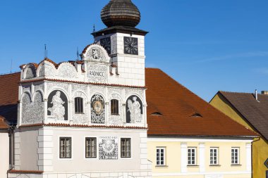 Volyne, Güney Bohemya, Çek Cumhuriyeti 'ndeki belediye binası.