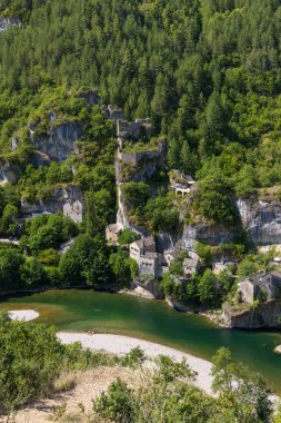 Gorges du Tarn, Occitania bölgesi, Aveyron bölümü, Fransa