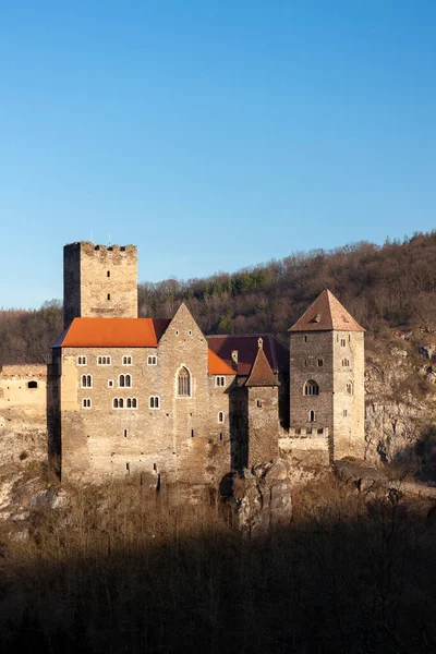 Zamek Hardegg Północnej Austrii — Zdjęcie stockowe