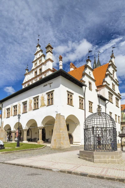 Old Town Hall Levoca Unesco Plats Slovakien — Stockfoto