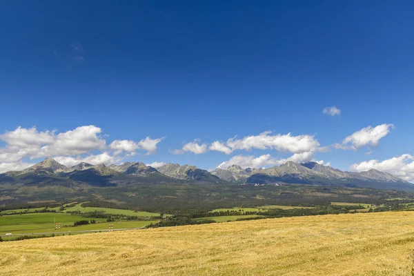 Höga Tatra Sommaren Slovakien — Stockfoto