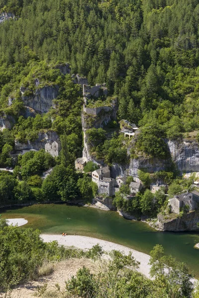 Gorges Tarn Occitania Dipartimento Dell Aveyron Francia — Foto Stock
