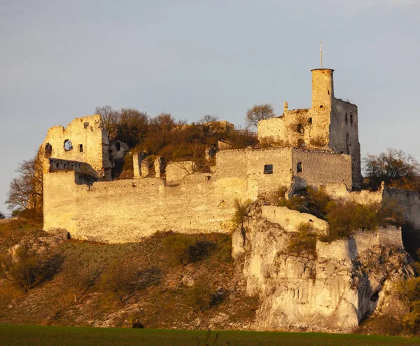 Castelo Falkenstein Outono Áustria — Fotografia de Stock